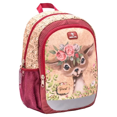 Belmil Kiddy Plus ovis táska / kirándulós hátizsák - Animal Forest Bambi