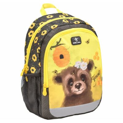 Belmil Kiddy Plus ovis táska / kirándulós hátizsák - Animal Forest Bear macis