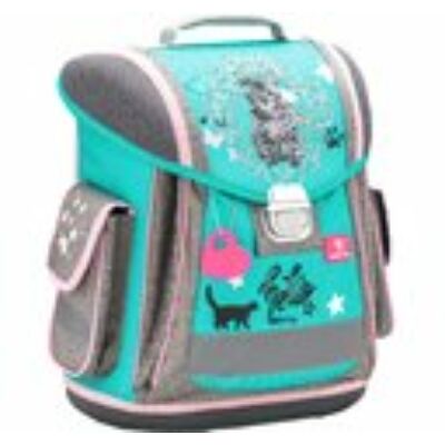Belmil Sporty ergonómikus iskolatáska hátizsák - Hello - cicás
