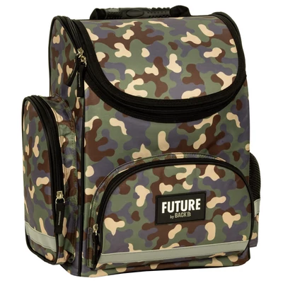 Terepmintás merevfalú ergonómikus iskolatáska - Military
