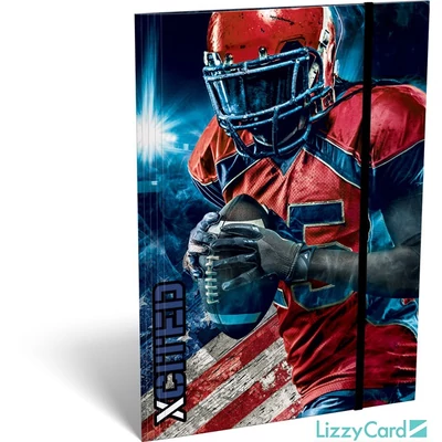 Amerikai focis A4 gumis mappa - X-cited Allstar