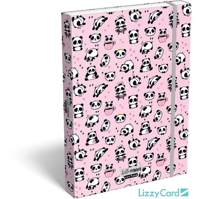 Pandás A4 füzetbox - Lollipop Hello Panda