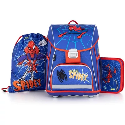 Pókember prémium merevfalú ergonómikus iskolatáska szett - Spidey 3 in 1