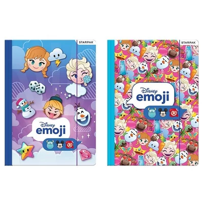 Jégvarázs Emoji gumis mappa