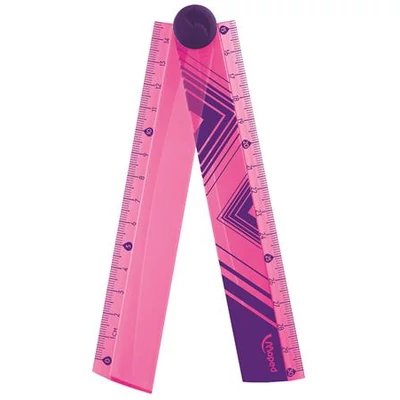 Vonalzó összehajtható 30 cm - Maped Cosmic - rózsaszín
