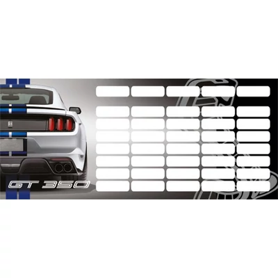Ford Mustang mini méretű órarend