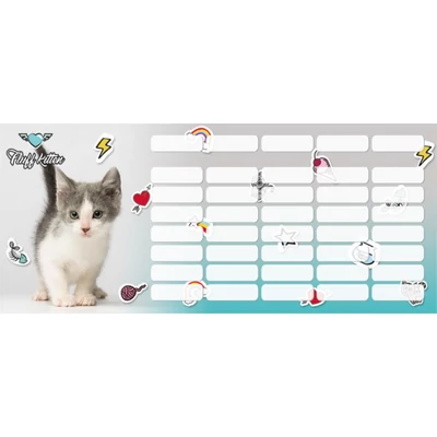 Pet Fluff Kitten Cicás kis méretű órarend