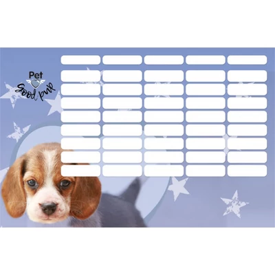 Pet Good Pup kutyás nagy méretű órarend