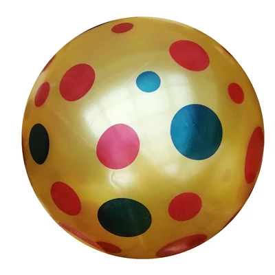 Pöttyös labda 23 cm - gumilabda