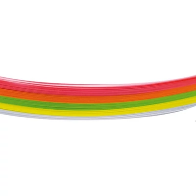 Quilling papírkészlet Élénk neon színek