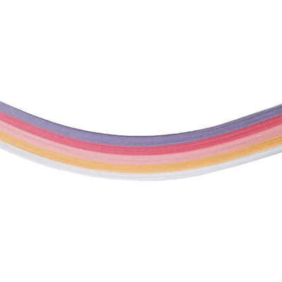 Quilling papírkészlet Virágzó viola színei