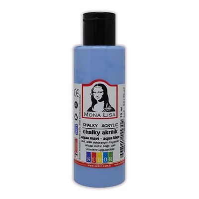 Mona Lisa krétafesték 70 ml - tengerkék
