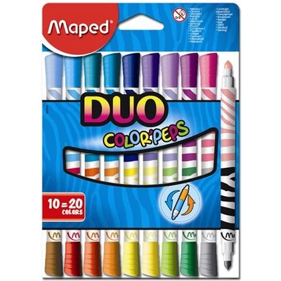 Maped Color Peps Duo filctollkészlet 20 szín