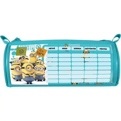 Minion Mel hengeres tolltartó órarenddel