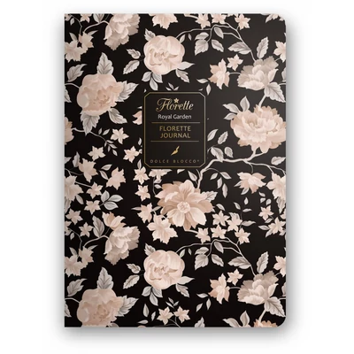 Florette Bullet Journal - Dolce Blocco - Royal Garden testreszabható /határidő/ napló