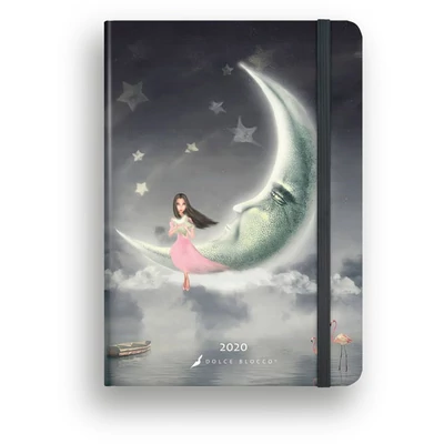Heti tervező - Secret Calendar B6 - Moon határidőnapló / naptár