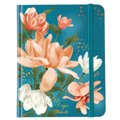 Viszkok Fruzsi Bullet Journal - Frujo Blue Magnolia - határidő napló