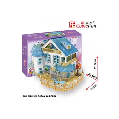 3 dimenziós puzzle babaház