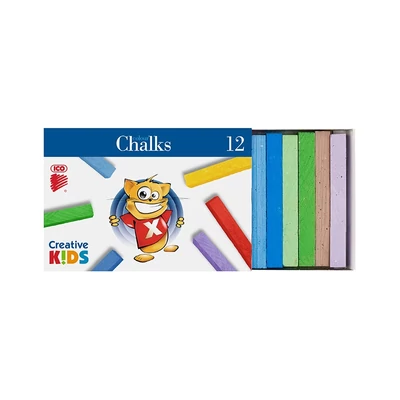 Táblakréta színes - ICO Creative Kids - 12 db