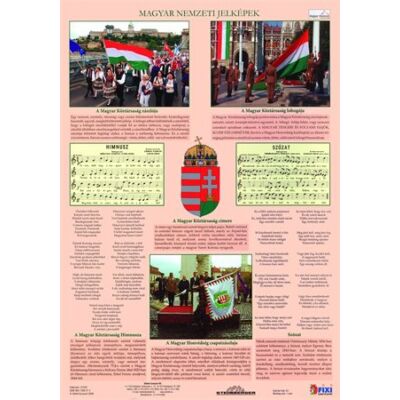 Magyar nemzeti jelképek tanulói munkalap