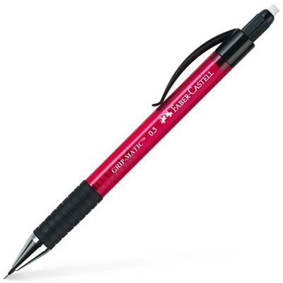 Faber-Castell Grip-Matic 1375 - 0,5 mm nyomósirón - Piros