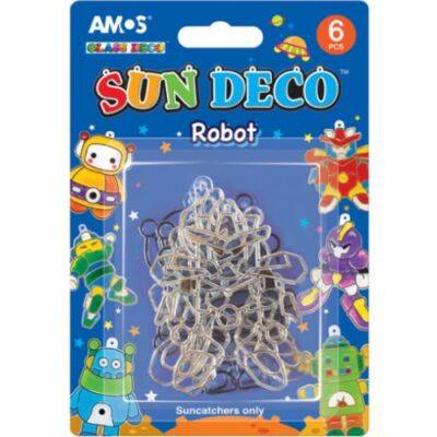 Fényvarázs forma Amos 6 db/csomag - Robotos