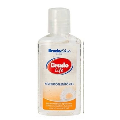 Kézfertőtlenítő gél 50 ml - Bradolife Kamilla