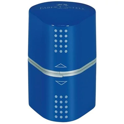 Háromlyukú tartályos hegyező  - Faber-Castell Grip 2001 Trio - színes
