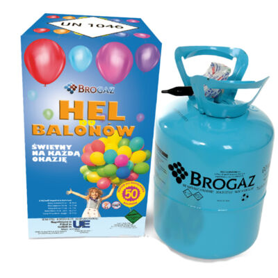Hélium 100 lufihoz - a palack 100 db 9