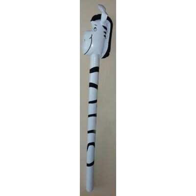 Zebra lufi felfújható party rúd 120 cm