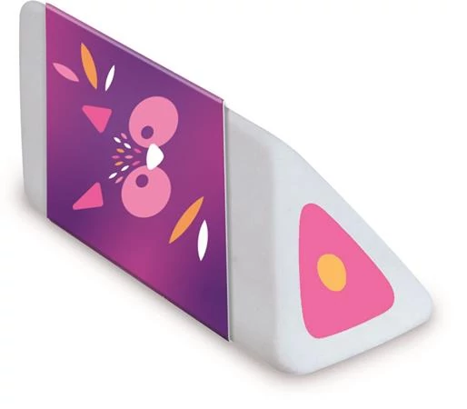 Radír - Maped Mini Cute háromszögletű - lila bagoly
