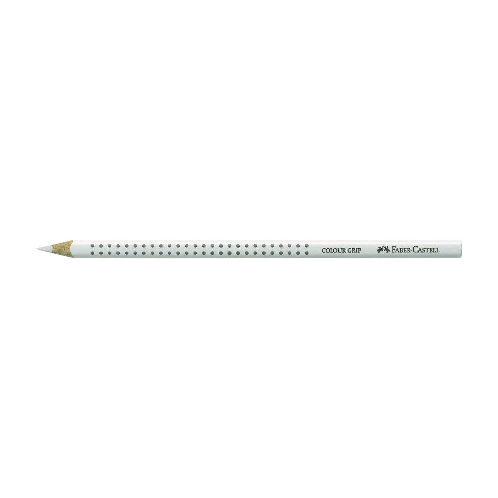 Faber-Castell Colour Grip színes ceruza háromszögletű ceruzatest - fehér ceruza