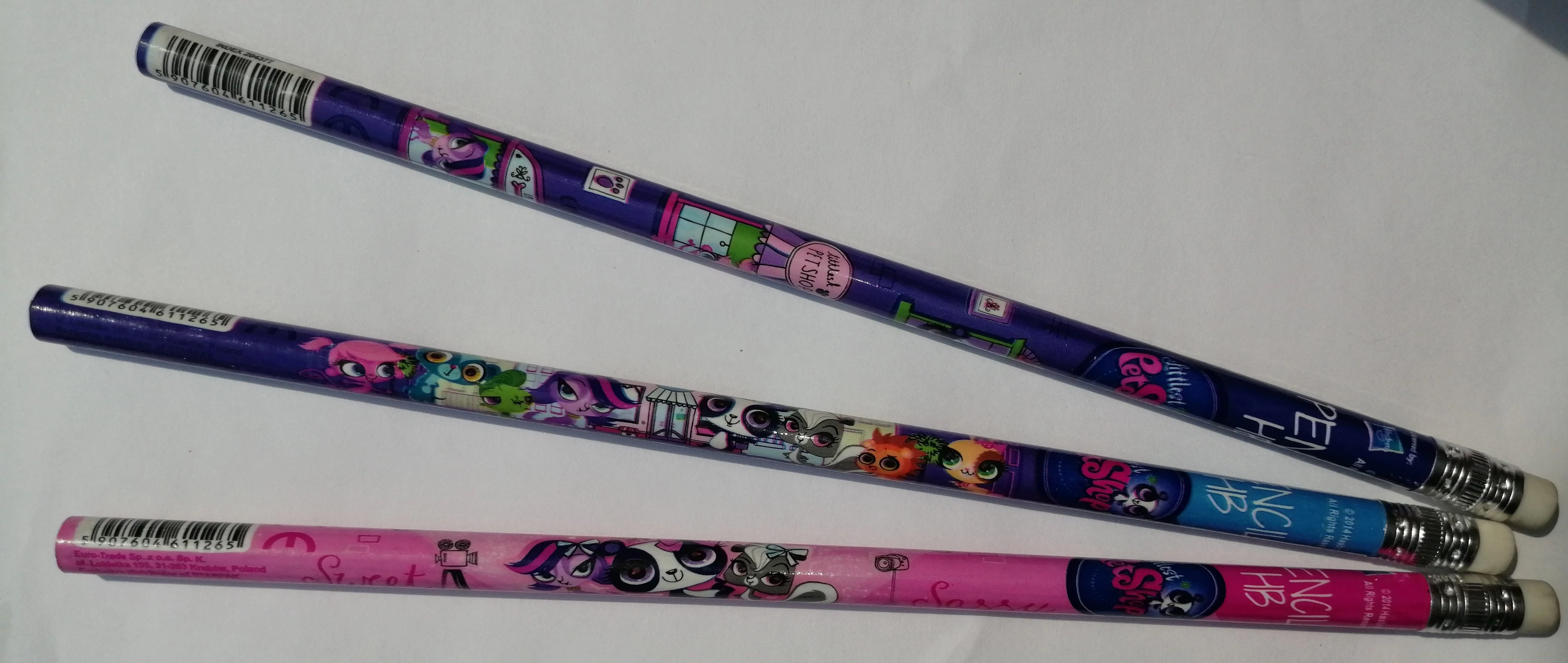 Littlest Pet Shop grafitceruza radírral - LPS