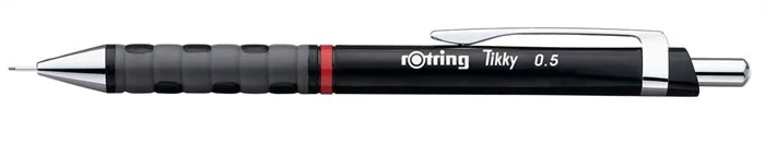 Rotring Tikky III. 0,5 mm nyomósirón fekete test