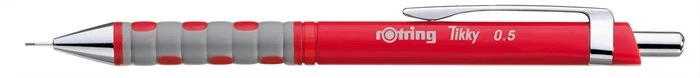 Rotring Tikky III. 0,5 mm nyomósirón piros test