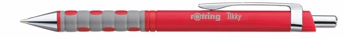Rotring Tikky III. 0,8 mm golyóstoll piros tolltest - kék