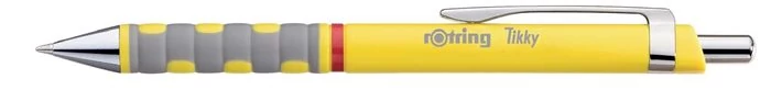 Rotring Tikky III. 0,8 mm golyóstoll sárga tolltest - kék
