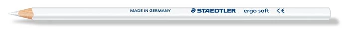 Staedtler Ergo Soft színes ceruza háromszögletű ceruzatest - fehér ceruza