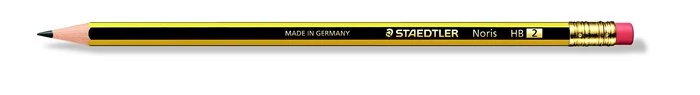 Staedtler hatszögletű grafitceruza radírral - Staedtler Noris - HB