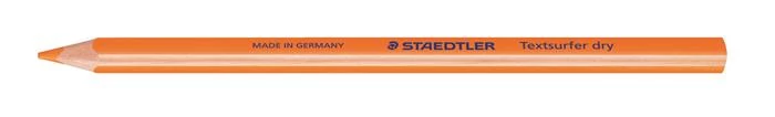 Száraz szövegkiemelő ceruza háromszögletű - Staedtler Textsurfer Dry - narancs