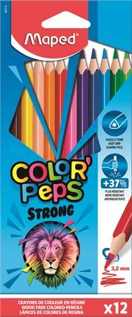 Maped háromszögletű színes ceruza készlet - Color Peps Strong - 12 db/csomag