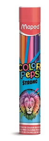 Maped háromszögletű színes ceruza készlet - Color Peps Strong fémhengerben - 12 db/csomag