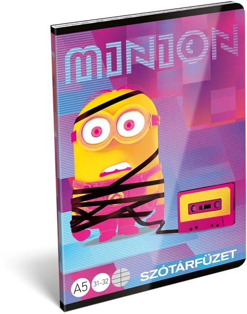 Minion szótárfüzet - A/5 - Casette