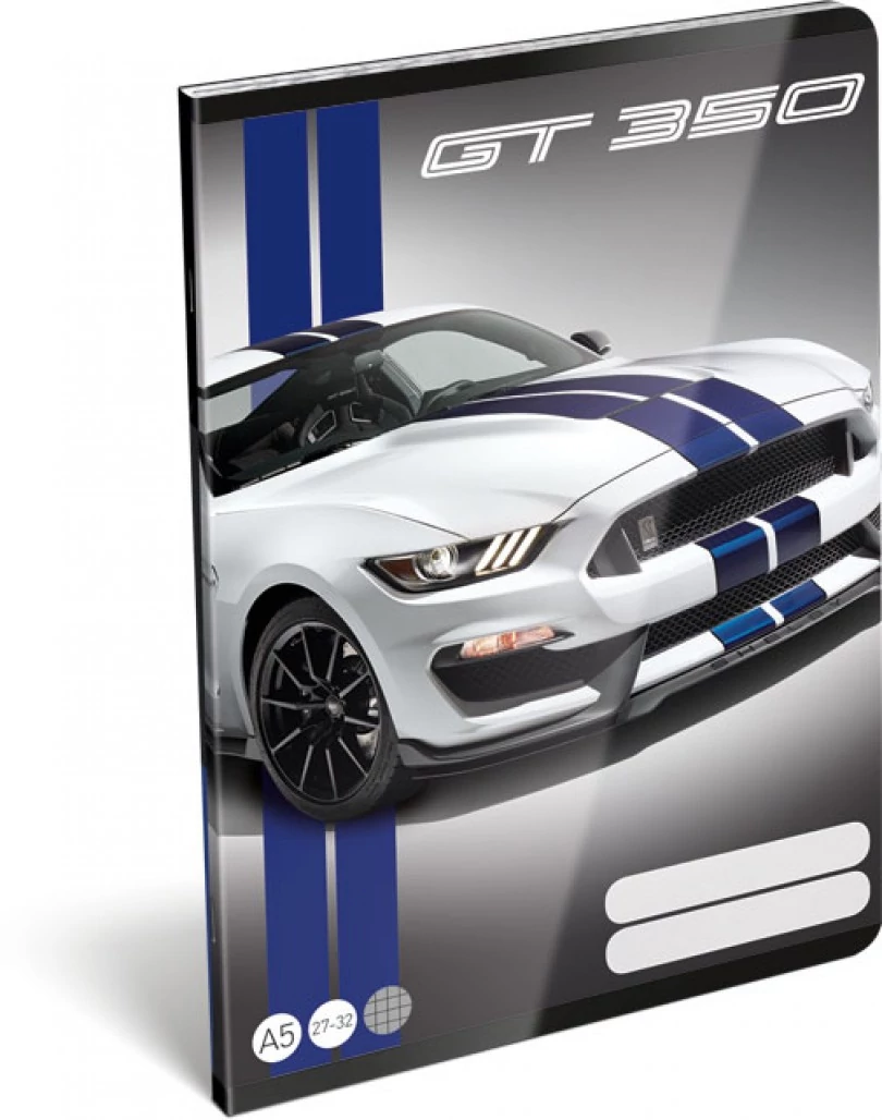 Ford Mustang kockás füzet - A5 - 27-32
