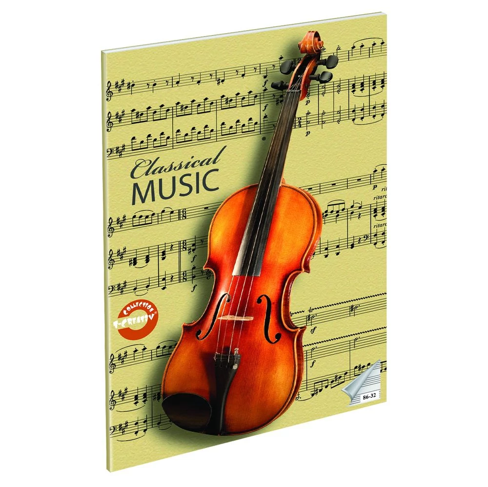 Classical Music hangjegyfüzet A4 - 