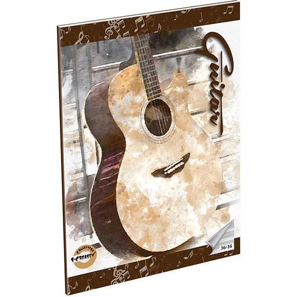 Hangjegyfüzet - A5 36-16 - Guitar Gitáros