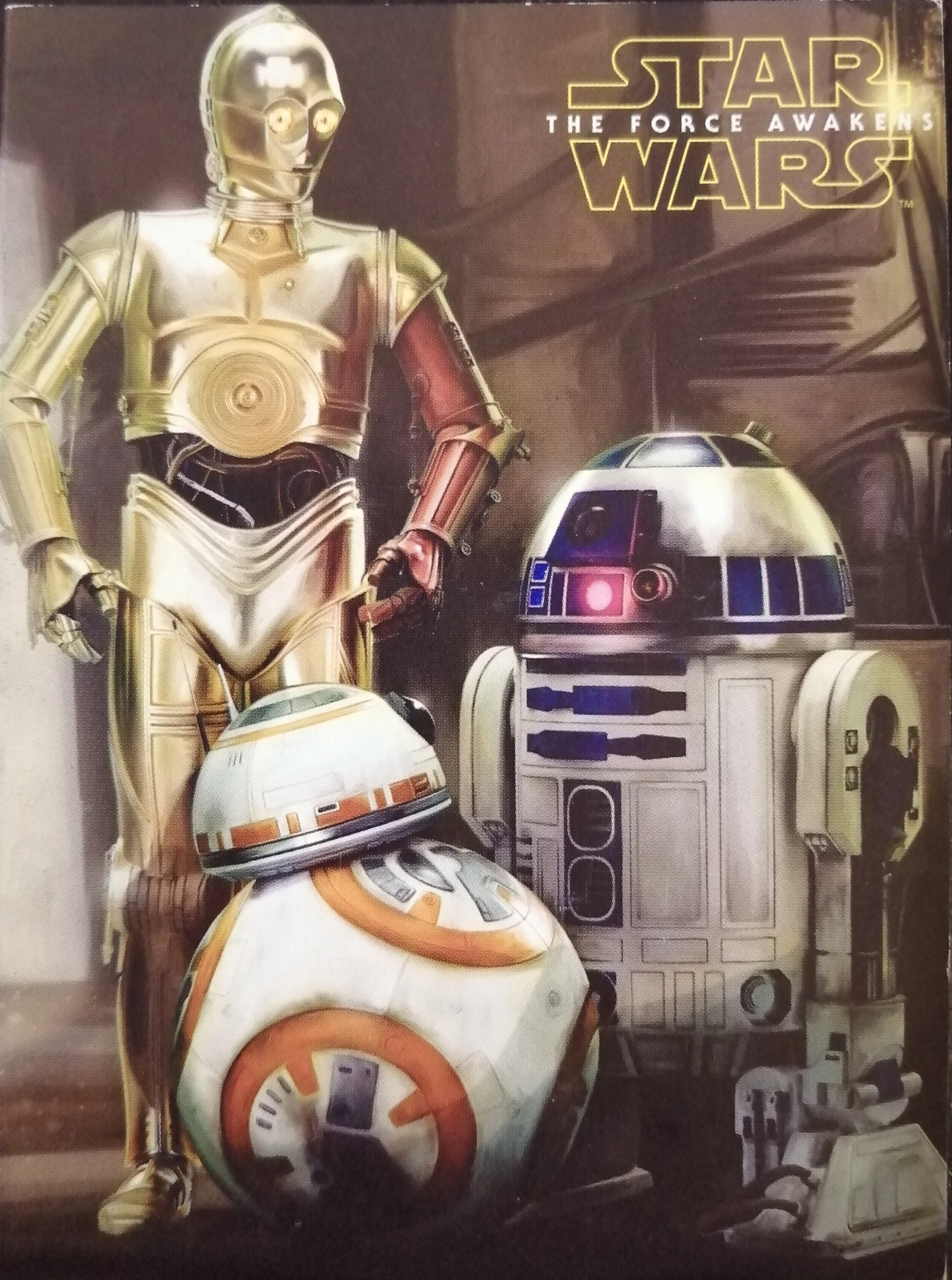 Star Wars 7 papírfedeles notesz A7 - Droids jegyzetfüzet