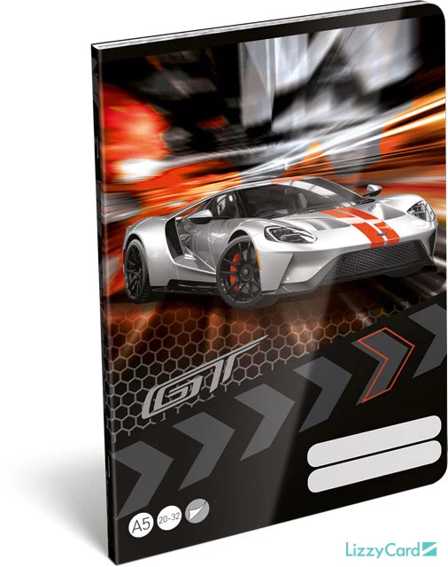 Ford GT sima füzet - A5 - 20-32 - Silver
