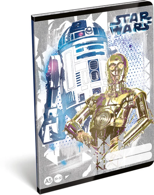 Star Wars Droids sima füzet - A5 - 20-32