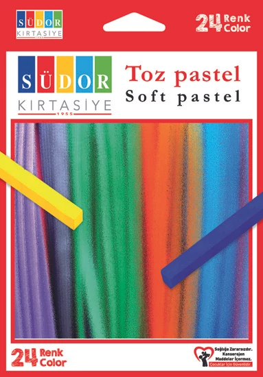 Porpasztell kréta 24 szín Südor
